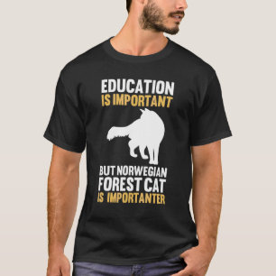 T-shirt Chat de forêt norvégienne