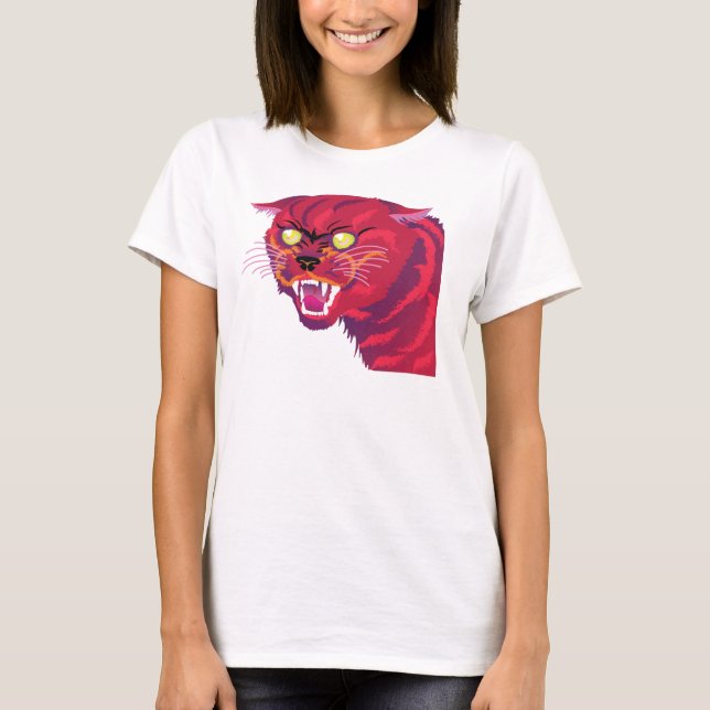 T-shirt Chat de grondement (Devant)