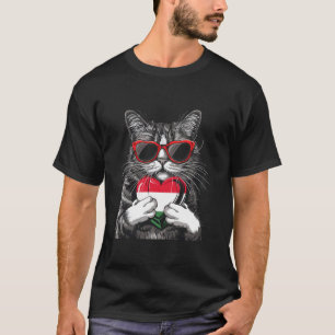 T-shirt Chat de Hongrie Drapeau hongrois Fierté hongroise 