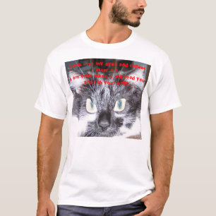 T-shirt chat de hypno