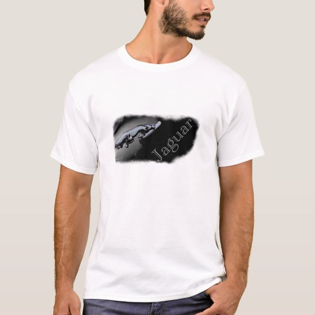 T-shirt Chat de Jaguar avec le texte (Devant)