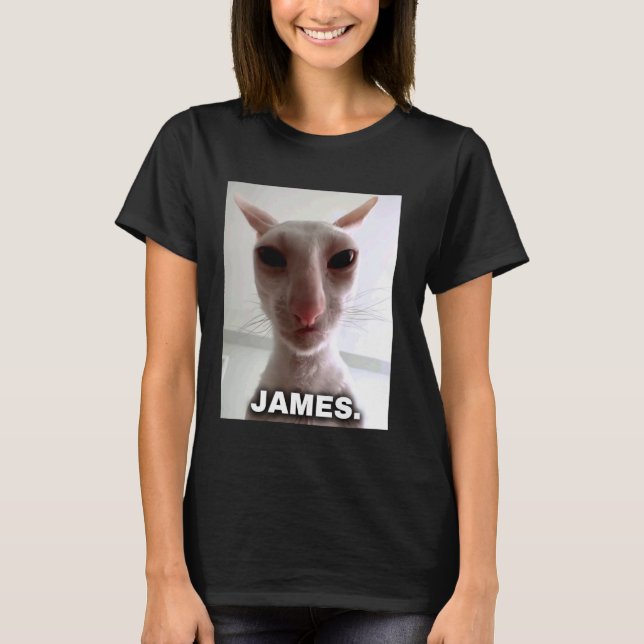 T-shirt Chat de James (Devant)