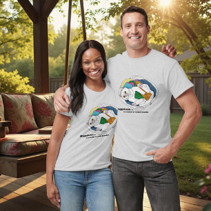 T-shirt Chat de jour de blanchisserie