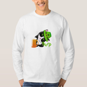T-shirt Chat de la Saint Patrick