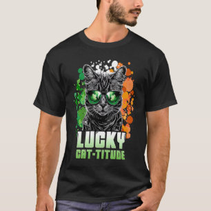 T-shirt Chat de la Saint-Patrick Saint Paddy's St Patty Pe