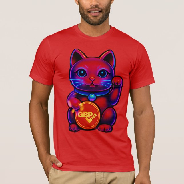 T-shirt Chat de l'argent Maccaronin (Devant)