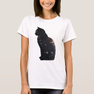 T-shirt Chat de l'espace
