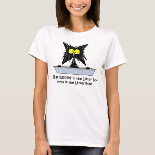 T-shirt Chat de Litterbox