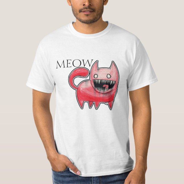 T-shirt Chat de Meow (Devant)