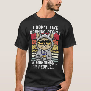 T-shirt Chat de Morgenschen Boit du Café  Chats  3
