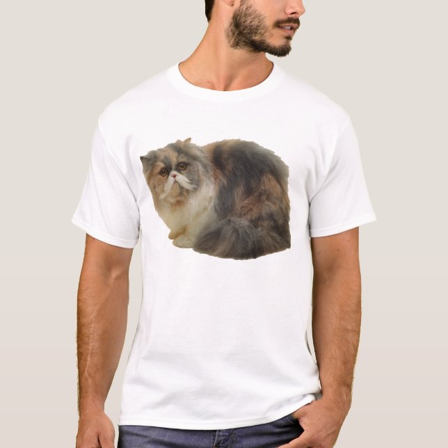 T-shirt Chat de moustache (Devant)