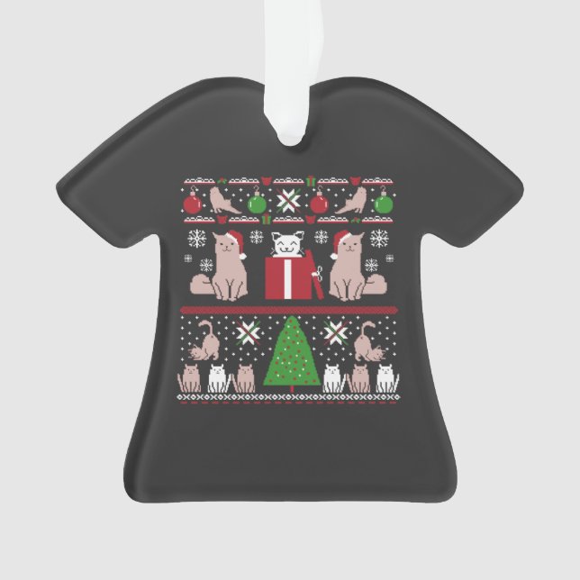 T-shirt Chat de Noël (devant)