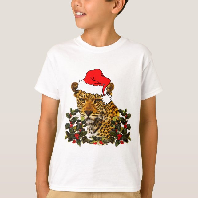 T-shirt Chat de Noël (Devant)