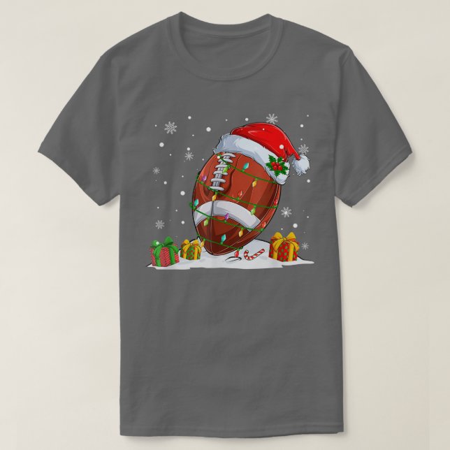 T-shirt Chat de Noël Chat Arbre de Noël Ornements amusants (Design devant)