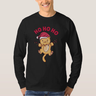 T-shirt Chat de Noël Ho Ho