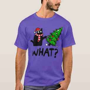 T-shirt Chat de Noël Quoi