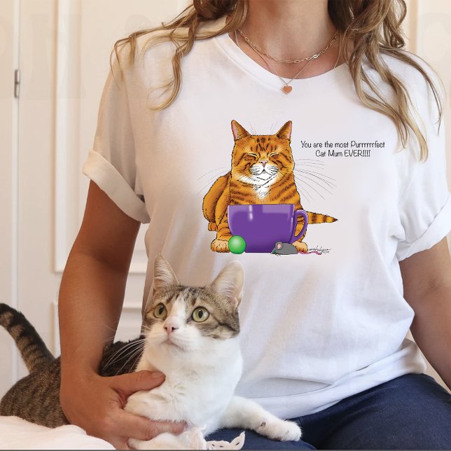 T-shirt Chat de Pâques Orange (Créateur téléchargé)