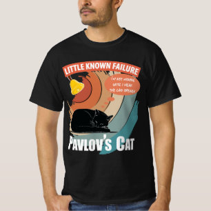 T-shirt Chat de Pavlov - Psychologie drôle