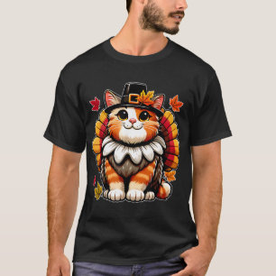 T-shirt Chat de pèlerin en Turquie déguiser le costume de