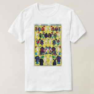T-shirt Chat de poupée en papier, Utagawa Yoshifuji, Ukiyo