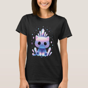 T-shirt Chat de princesse cristal Art mignon pour amateurs