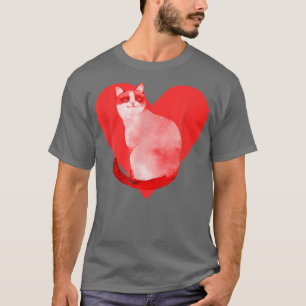 T-shirt Chat de raquettes