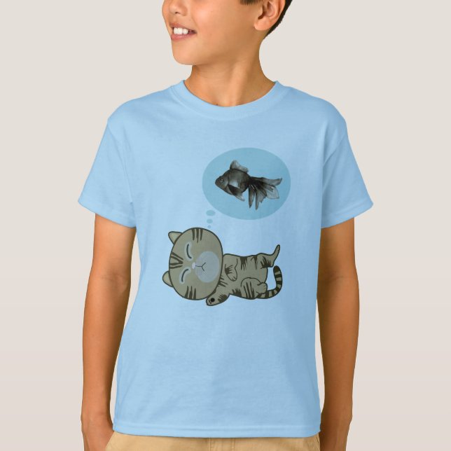T-shirt Chat de rêve (Devant)