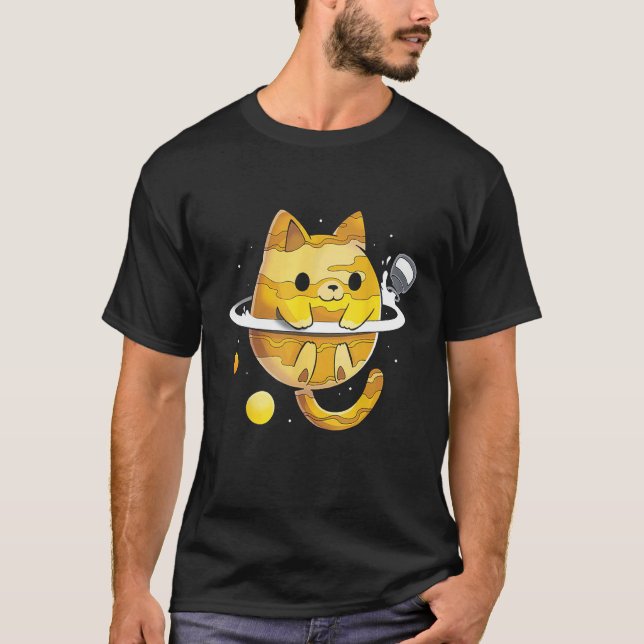 T-shirt Chat de Saturne (Devant)