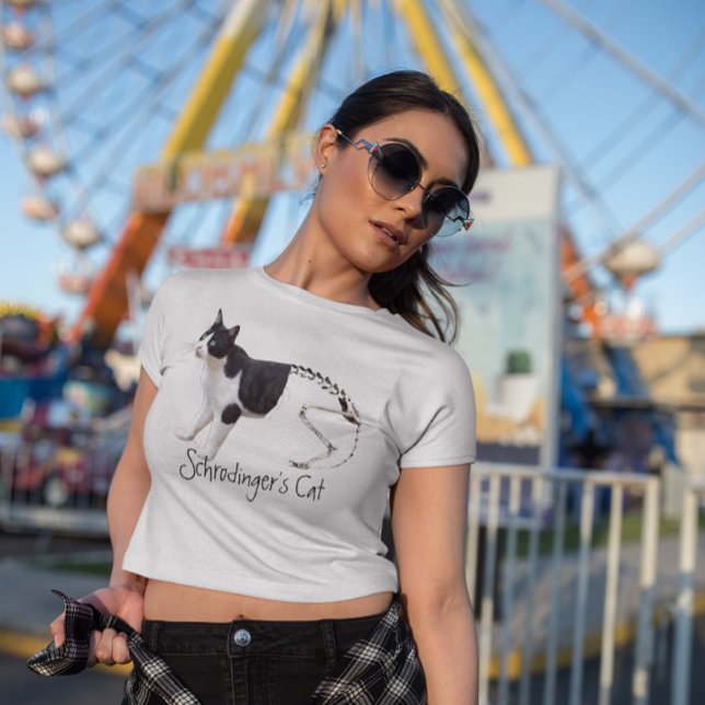 T-shirt Chat de Schrodinger (Créateur téléchargé)