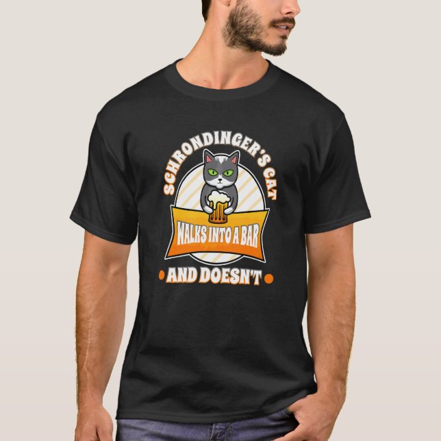 T-shirt Chat de Schrödinger (Devant)