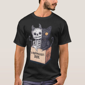 T-shirt Chat de Schrödinger drôle