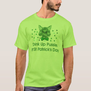 T-shirt Chat de Scrapper du jour de St Patrick