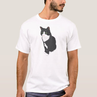 T-shirt Chat de smoking