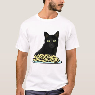 T-shirt Chat de spaghetti
