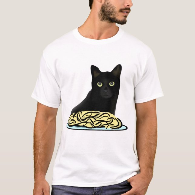T-shirt Chat de spaghetti (Devant)