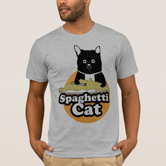 T-shirt Chat de spaghetti (Devant)