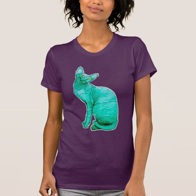 T-shirt Chat de Sphynx (Devant)