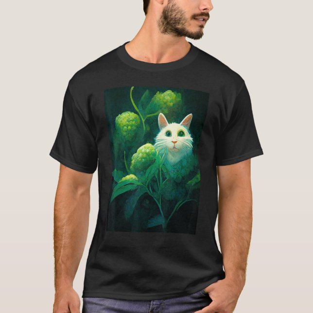 T-shirt Chat de style rétro Kitty Cats 1 (Devant)