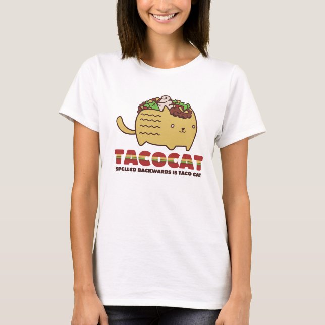 T-shirt Chat de taco (Devant)