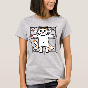 T-shirt Chat de Vitruve
