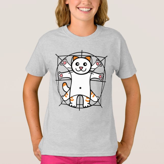 T-shirt Chat de Vitruve (Devant)