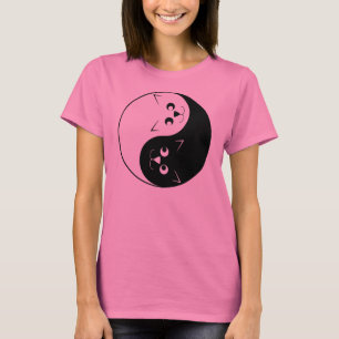 T-shirt Chat de Yin Yang Kitty