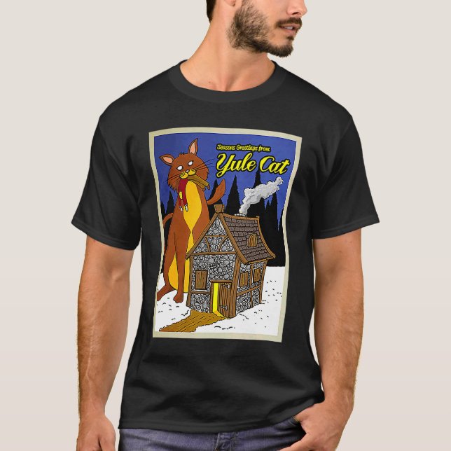 T-shirt Chat de Yule (Devant)
