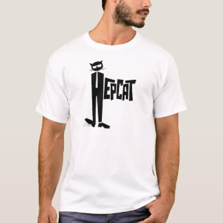 T-shirt Chat debout
