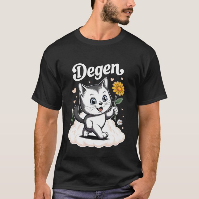 T-shirt Chat Degen (Devant)
