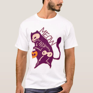 T-shirt Chat d'Halloween