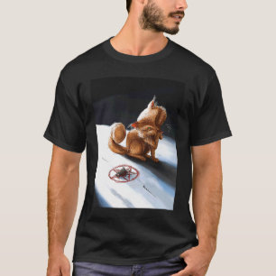 T-shirt Chat Diable de la Pentagramme