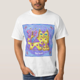 T-shirt chat diamant