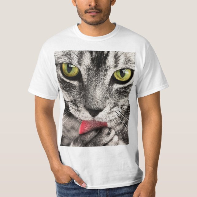 T-shirt Chat doux (Devant)