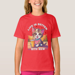 T-shirt chat drôle